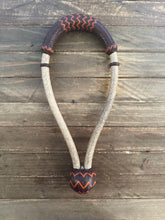 Load image into Gallery viewer, Bosal 5/8&quot; 28 Plait Cheeks Dark Brown Saddle Tan Accents MC28-K SALE!